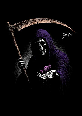 Grim Reaper Offering Candy