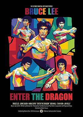 Enter the Dragon Bruce Lee Poster