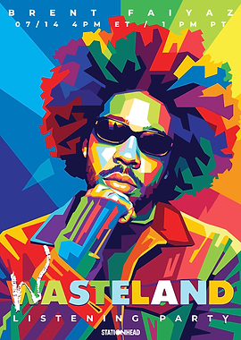 Brent Faiyaz Wasteland Listening Party