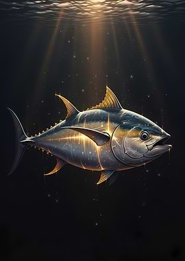 Illuminated Tuna Fish