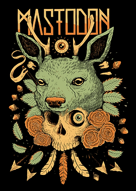 Mastodon Band Art