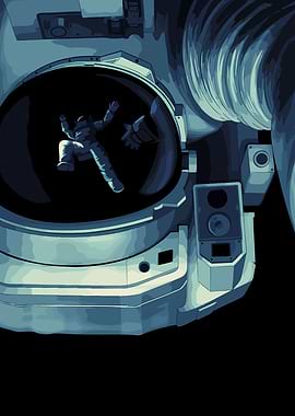 Astronaut in Space Suit