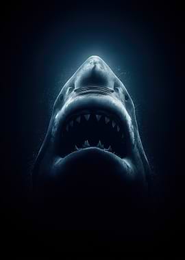 Great White Shark Portrait