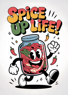 Spice Up Life Cartoon