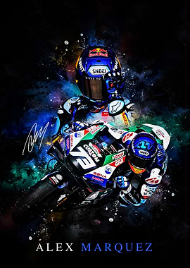 Alex Marquez Motorcycle Racing