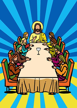 The Last Supper Illustration