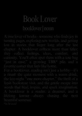 Book Lover Definition
