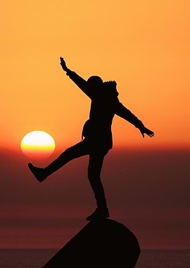 Silhouette at Sunset