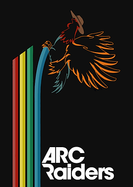 Arc Raiders Rooster Cowboy Logo