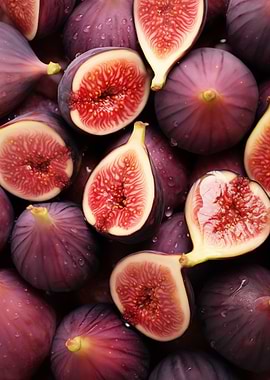 Fresh Figs Background