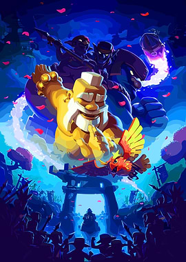 Clash Royale Mini Game Characters Illustration