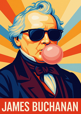 James Buchanan Bubblegum Pop Art