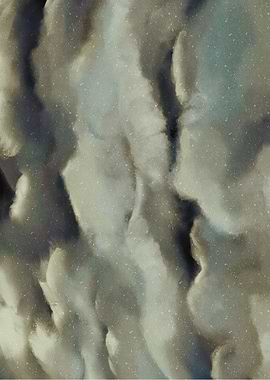 Abstract Cloudscape Painting