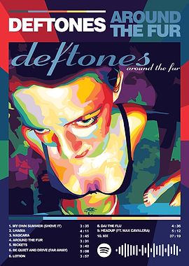 Deftones - Around the Fur Album Art