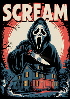 Scream Movie Poster Art