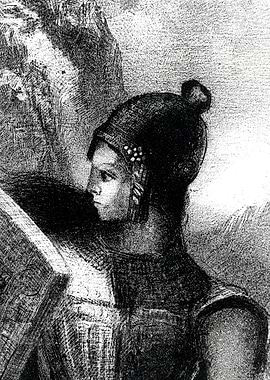 Brunhild Pagan Germanic Illustration