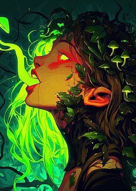 Forest Spirit Digital Art