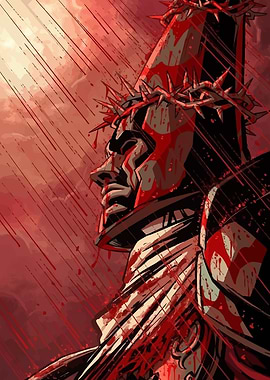 Jesus Christ with Crown of Thorns