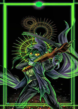 Green Goblin Archer with Crossbow