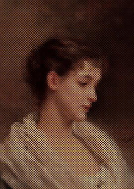 Portrait of a young girl