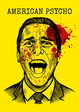 American Psycho Illustration