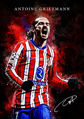 Antoine Griezmann Portrait