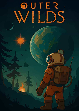Outer Wilds Game Poster