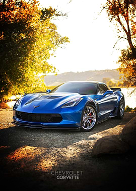 Chevrolet Corvette Poster