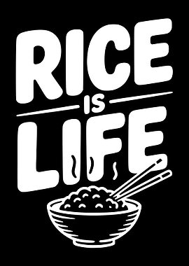 Rice is Life Graphic