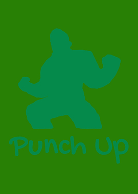 Green Illustration: Punch Up