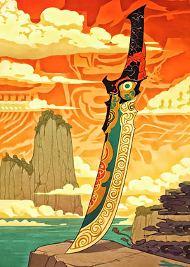 Ornate Sword Landscape