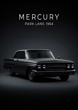 Mercury Park Lane 1964 Car poster