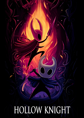 Hollow Knight Game Poster
