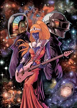 Daft Punk and Space Princess