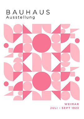 Bauhaus Pink COmposition 1923