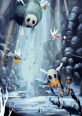 Hollow Knight Scene Digital Art