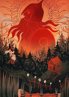 Slavic Mythology Illustration