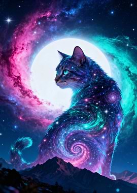 Cosmic Cat Galaxy
