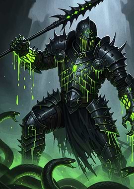 Dark Knight Poison and Snakes