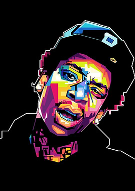 wiz khalifa Pop Art