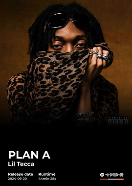 Lil Tecca - Plan A Album Cover