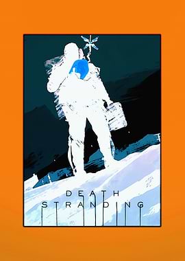 Death Stranding Minimalist Poster