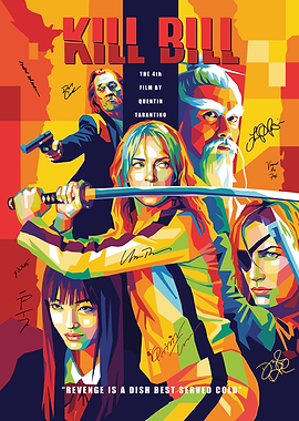 Kill Bill Movie Poster Art