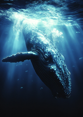 Humpback Whale Underwater