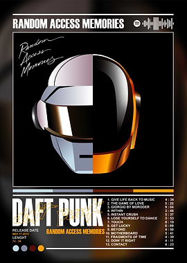 Daft Punk Random Access Memories Album