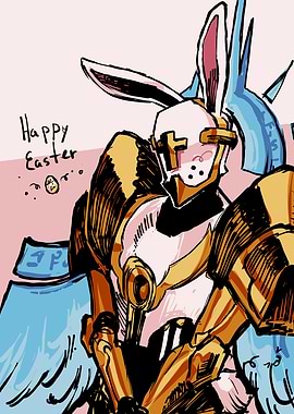 Easter Robot Bunny Gabriel Ultrakill