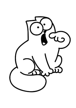 cat asks for food Expression