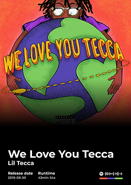 We Love You Tecca Album Cover