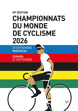2026 Cycling World Championships Poster
