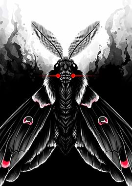 Monochrome Moth